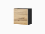 Cama ruut kappi VIGO 50/50/30 must/wotan tamm