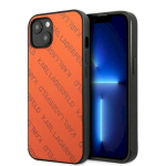 Karl Lagerfeld KLHCP13MPTLO Hardcase iPhone 13 / 14 / 15 6,1" jaoks / oranž