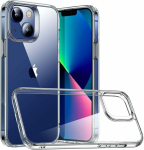 Mocco Ultra tagakaas 1 mm silikoonkaas Apple iPhone 14 jaoks l&auml;bipaistev