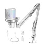 Maono DM40 S Pro mikrofoni (valge)