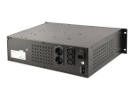 GEMBIRD UPS-RACK-2000 UPS Rack 19-tolline 3.4U 2000VA 2xIEC 2x Schuko USB LCD