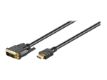 Goobay DVI-D to HDMI 5m must