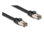 DeLOCK CAT 6a Ekraneeerimata/FTP 10m V&otilde;rgukaabel Must