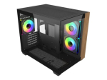 Cooler Master Elite 481 Wood Tower Mikro ATX Must