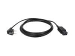 Bachmann IEC 60320 C19 toitekaabel must 3m