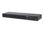 Intellinet 19 intelligentne PDU, 19 riiulisse paigaldatav intelligentne voolujaotusseade J&otilde;u, temperatuuri ja niiskuse monitor (Euroopa 2-pin pistik)
