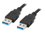 Langberg USB-kaabel 50cm Must