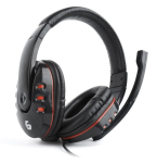 Gembird GHS-402 headphones/headset Juhtmetes/Juhtmeta Pealpea Kandmisega M&auml;ngulaua Must