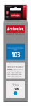 Activejet AE-103C Tindipudel (asendab Epson 103 C13T00S24A; Supreme; 70 ml; Ts&uuml;aan)