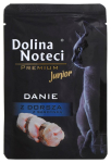 Dolina Noteci premium tuunikala ja sardiini roog m&auml;rgtoit kassipoegadele 85g