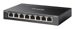 TP-LINK Omada 8-porti Gigabit lihtsalt haldatav l&uuml;liti koos 8-porti PoE+
