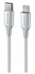 Swissten Tekstiil II USB-C - Lightning Andme- ja laadimiskaabel 1.5m