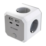 BlitzWolf BW-EC2 8-&uuml;hes toitenupp (4xAC / 2 x USB-A / 2 x USB-C)