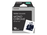 Fujifilm Instax Square Monochrome (10pl) Instant Film 86 x 72 mm Image area: 62 &times; 62 mm Quantity 10