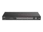 D-Link DGS 1100-26MPV2 26-portine Gigabit PoE l&uuml;liti