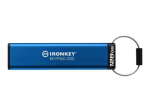 Kingston IronKey Keypad 200 128GB USB 3.2 Gen 1 Sinine Flash Drive