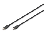 DIGITUS USB Type-C kaabel 1m must