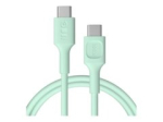 Green Cell PowerFlex USB Type-C kaabel roheline