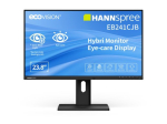 Hannspree Hybri 23.8 TN 1920 x 1080 (Full HD) monitor HDMI, DisplayPort, USB-C, 75Hz-ga