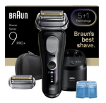 Braun Series 9 Pro+ 9660CCPS Must Raseerimisl&otilde;ikur
