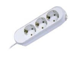 Bachmann SMART Outlet Box 3-outlet Valge 3m