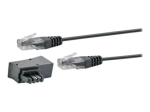 Schwaiger TAE/DSL adapter koos modemikaabliga 3m Telefonikaabli komplekt