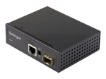 StarTech.com T&ouml;&ouml;stuslik Fiber to Ethernet Media Converter, 1Gbps SFP to RJ45/ Cat6, &Uuml;ksikutmood/Mitutmood Optofaibrist Kupariv&otilde;rguni Gigabit Ethern...