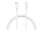 Baseus USB Type-C Kaabel 1m Valge