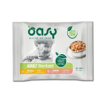 OASY Chunks in gravy Multipack Sterilized selection - m&auml;rgkassitoit - 4x85 g