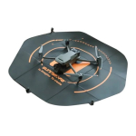 Landing pad droonidele Sunnylife 80cm kuusnurk - kahepooline (TJP11)