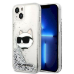 Karl Lagerfeld KLHCP14MLNCHCS Glitter Choupette k&otilde;va &uuml;mbris iPhone 14 Plus/15 Plus 6.7" jaoks / h&otilde;bedane
