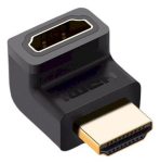 UGREEN HD112 HDMI kaabli adapter 4K 3840 x 2160 pikslit / must