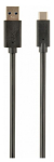 Gembird CCP-USB3-AMCM-0.5M USB 3.0 AM kuni Type-C kaabel 0.5m / must