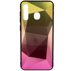 Mocco Stone Ombre Tagumine &Uuml;mbris Silikoon&uuml;mbris Gradient V&auml;rviga Samsung A705 Galaxy A70 jaoks Kollane - Roosa