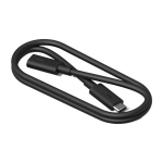 VITURE (USB 3.2 Gen1) USB-C mees USB-C naise pikendaja (must) 50 cm