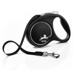 Flexi Black Design M 5 m Koera v&auml;ljalasken&ouml;&ouml;r