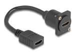 Delock HDMI Pikenduskaabel 20cm Must