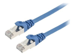 Prokord CAT 6 varustatud paaris&uuml;damikuga (STP) 50cm v&otilde;rgukaabel sinine