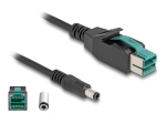 Delock Tugevdatud USB Kaabel 1m Must