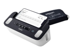 Omron Complete HEM-7530T-E3 Must ja Valge Verer&otilde;hu M&otilde;&otilde;tja