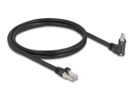 DeLOCK CAT 6 S/FTP 1m v&otilde;rgukaabel Must