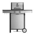 Black+Decker BXOG7200E gaasigrill, 2 p&otilde;lemiskambrit x 3.6 kW