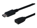 ASSMANN DisplayPort Laienduskabel 2m Must