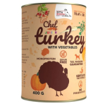 SYTA MICHA Chef Turkey k&ouml;&ouml;giviljadega Junior - m&auml;rg koeras&ouml;&ouml;t - 400g