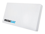 Megasat Profi-Line D2 Flat Parabool Antenni Valge 10.7 - 12.75 GHz 950 - 1950 MHz 1100 - 2150 MHz