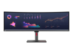 Lenovo ThinkVision P49w-30 49 " IPS 32:9 60 Hz 4 ms 5120 x 1440 350 cd/m&sup2; HDMI portide arv 2 Must Garantii 36 kuud