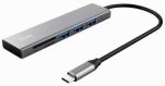 Trust Fast USB-C Hub & Card Reader Dock station