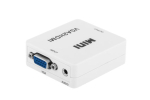 RoGer VGA HDMI video signaali konverter (+Audio) / valge