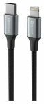 Swissten Tekstiil II USB-C - Lightning Andme- ja laadimiskaabel 1.5m