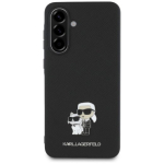 Karl Lagerfeld PU Saffiano Metal Karl and Choupette kaas Samsung Galaxy A36 5G jaoks
